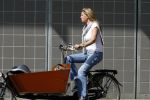 Amsterdam 26 augustus 2006
Reinout Oerlemans en Danielle Overgaag op de fiets met Thijmen Fiene Benjamin en hun hond.