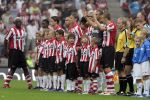 Eindhoven, 17 September 2006
Kompetitiewedstrijd PSV-Feyenoord, eindstand 2-1
Diego Tardelli zijn eerste wedstrijd voor PSV in duel met Andre Bahia