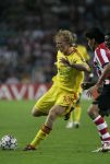 Eindhoven, 12 September 2006 PSV-FC Liverpool. 1e wedstrijd in de Champions League Seizoen 2006/2007 eindstand 0-0
Dirk Kuyt in zijn eerste CL wedstrijd voor FC Liverpool