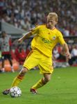 Eindhoven, 12 September 2006 PSV-FC Liverpool. 1e wedstrijd in de Champions League Seizoen 2006/2007 eindstand 0-0
Dirk Kuyt in zijn eerste CL wedstrijd voor FC Liverpool