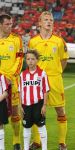 Eindhoven, 12 September 2006 PSV-FC Liverpool. 1e wedstrijd in de Champions League Seizoen 2006/2007 eindstand 0-0
Dirk Kuyt in zijn eerste CL wedstrijd voor FC Liverpool