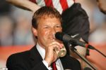 Eindhoven, 17 September 2006
Kompetitiewedstrijd PSV-Feyenoord, eindstand 2-1
Feyenoord trainer Erwin Koeman tijdens de persconferentie