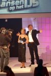 Hilversum 25 augustus 2006
Steeren dansen op het ijs.
Gerard Joling en Nance coolen