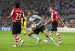 Eindhoven, 12 September 2006 Eerste wedstrijd ChampionsLeague Seizoen 2006/2007 eindstand 0-0
Gomes