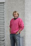 Eindhoven, 4 September 2006
Philips Stadion, bijeenkomst eerste training Nederlands elftal voor de wedstrijd tegen Wit Rusland.
Hans Kraaij Jr. die op dit moment moeilijke tijden door maakt met zijn vriendin.