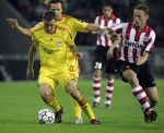 Eindhoven, 12 September 2006 Eerste wedstrijd ChampionsLeague Seizoen 2006/2007 eindstand 0-0
Jan Kromkamp