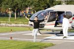 Sneek 14 september 2006
Jan Smit gaat met helicopter heel nederland af om zijn nieuwe cd te promoten.