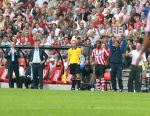Eindhoven, 17 September 2006
Kompetitiewedstrijd PSV-Feyenoord, eindstand 2-1
Jefferson Farfan en Arouna Kone in duel met Serginho Green en Invalbeurt en erste officiele minuten voor Patrick Kluivert
© Foto Ronald Otter