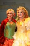 Utrecht, 9 September 2006
Beatrixhal. Permiere musical THE WIZ
Marjolijn Touw ( Sadista )met Karin Bloemen