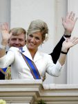 Den Haag 19 september 2006
Prinsjesdag 2006 met Maxima en Prins Willem Alexander.