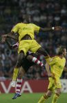 Eindhoven, 12 September 2006 Eerste wedstrijd ChampionsLeague Seizoen 2006/2007 eindstand 0-0
Momo Sissoko