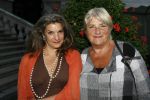 Amsterdam 6 september 2006
Modeshow Monique Collignon in het tropenmuseum.
Nelly Frijda met dochter