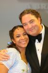 Utrecht, 9 September 2006
Beatrixhal. Permiere musical THE WIZ
Nurlaila Karim samen met Erwin v Lambaart