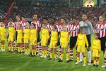 Eindhoven, 12 September 2006 Eerste wedstrijd ChampionsLeague Seizoen 2006/2007 eindstand 0-0
Elftal van PSV met ballenjongens