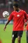 Eindhoven, 12 September 2006 PSV-FC Liverpool. 1e wedstrijd in de Champions League Seizoen 2006/2007 eindstand 0-0
Patrick Kluivert tijdens zijn eerste officiele warming up bij PSV