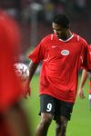 Eindhoven, 12 September 2006 PSV-FC Liverpool. 1e wedstrijd in de Champions League Seizoen 2006/2007 eindstand 0-0
Patrick Kluivert tijdens zijn eerste officiele warming up bij PSV