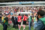 Eindhoven, 17 September 2006
Kompetitiewedstrijd PSV-Feyenoord, eindstand 2-1
Patrick Kluivert stapt met een goed gevoel van het veld nazijn eerste wedstrijd als invaller