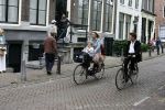 Amsterdam 2 september 2006
Tjeerd Oosterhuis en Edsilia Rombley trouwen in de Rode hoed.
Pieter Kuijpers met vrouw en kinderen
