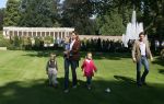 Apeldoorn, 9 September 2006
Fotosessie bij Kasteel 't Loo met Prins Maurits en Prinses Marilene met hun kinderen Prinses Anna, Prins Lucas en Prinses Felicia.