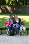 Apeldoorn, 9 September 2006
Fotosessie bij Kasteel 't Loo met Prins Maurits en Prinses Marilene met hun kinderen Prinses Anna, Prins Lucas en Prinses Felicia.