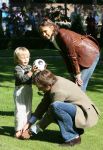 Apeldoorn, 9 September 2006
Fotosessie bij Kasteel 't Loo met Prins Maurits en Prinses Marilene met hun kinderen Prinses Anna, Prins Lucas en Prinses Felicia.