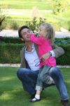 Apeldoorn, 9 September 2006
Fotosessie bij Kasteel 't Loo 
Prinses Anna met haar papa Prins Maurits