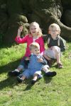 Apeldoorn, 9 September 2006
Fotosessie bij Kasteel 't Loo 
Prinses Anna met haar broertje Prins Lucas en zusje Prinses Felicia