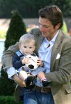 Apeldoorn, 9 September 2006
Fotosessie bij Kasteel 't Loo 
Prinses Felicia met papa, Prins Maurits
