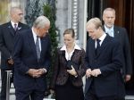 Rotterdam 16 september 2006
Herdenkingsdienst voor hr v Vollenhoven in Hulskamp gebouw.
Prinses Margarita en Prins Carlos