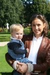 Apeldoorn, 9 September 2006
Fotosessie bij Kasteel 't Loo Prinses Marilene met haar dochter Prinses Felicia.