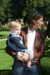 Apeldoorn, 9 September 2006
Fotosessie bij Kasteel 't Loo Prinses Marilene met haar dochter Prinses Felicia.
