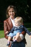 Apeldoorn, 9 September 2006
Fotosessie bij Kasteel 't Loo Prinses Marilene met haar dochter Prinses Felicia.