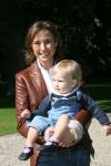 Apeldoorn, 9 September 2006
Fotosessie bij Kasteel 't Loo Prinses Marilene met haar dochter Prinses Felicia.