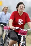 Den Bosch 17 september 2006
Fietsen voor Pink Ribbon met Leontien Zijlaard v Moorsel.
Rita Verdonk