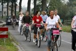 Den Bosch 17 september 2006
Fietsen voor Pink Ribbon met Leontien Zijlaard v Moorsel.
Rita Verdonk