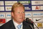 Eindhoven, 17 September 2006
Kompetitiewedstrijd PSV-Feyenoord, eindstand 2-1
PSV-trainer Ronald Koeman tijdens de persconferentie