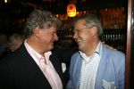 Amsterdam 6 september 2006
Suprisefeestje voor de 65 e verjaardag van Willibrord Frequin.
Willibrord met Guido maas