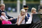 Apeldoorn 1 september 2007
Prins Willem Alexander viert zijn 40e verjaardag op paleis het Loo met Maxima Alexia Ariane en Amalia.
