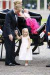 Apeldoorn 1 september 2007
Prins Willem Alexander viert zijn 40e verjaardag op paleis het Loo met Maxima Alexia Ariane en Amalia.