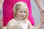 Apeldoorn 1 september 2007
Prins Willem Alexander viert zijn 40e verjaardag op paleis het Loo met Maxima Alexia Ariane en Amalia.