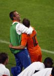 Amsterdam 8 september 2007
kwalificatieduel voor EK tussen Nederland en Bulgarije in de amsterdam arena. Nederland wint met 2-0. Wesley Sneijder scoort de 1-0. met Andre Ooijer