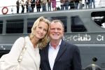 Amsterdam 30 augustus 2007
Eindfeest van Talpa op de supperclub boot. Anouk Smulders en Evert Santegoeds
