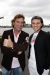 Amsterdam 30 augustus 2007
Eindfeest van Talpa op de supperclub boot. Eddy Keur met vriend