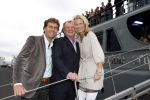 Amsterdam 30 augustus 2007
Eindfeest van Talpa op de supperclub boot. Anouk Smulders Evert Santegoeds en weerman ...