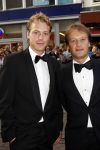 Amsterdam 23 augustus 2007
Premiere  film Matt Damon in Tuschinski. Mark v Eeuwen en Frank Houben