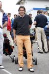 Zandvoort 18 augustus 2007
Pieter v Vollenhoven speelt mee met een charity wedstrijd van de klm open golf een week nadat bij hemin het ziekenhuis stuk huid verwijderd is. Hein Vergeer