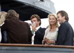 Amsterdam 30 augustus 2007
Eindfeest van Talpa op de supperclub boot. John de Mol Jr, Anouk Smulders en Winston Gerschtanowitz