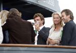 Amsterdam 30 augustus 2007
Eindfeest van Talpa op de supperclub boot. John de Mol Jr, Anouk Smulders en Winston Gerschtanowitz