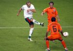 Amsterdam 8 september 2007
kwalificatieduel voor EK tussen Nederland en Bulgarije in de amsterdam arena. Nederland wint met 2-0. Joris Mathijsen