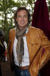 Drunen 22 augustus 2007
Marc Borsato wordt tot Baron van het Land v ooit geslagen. Marc op paard.